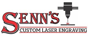 Senn's Custom Laser Engraving Logo